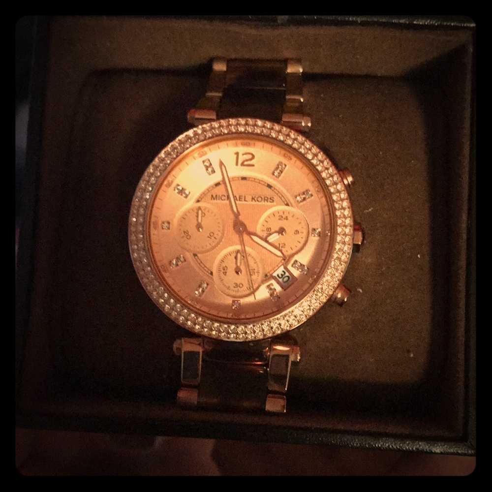 Micheal Kors Watch Rose Gold